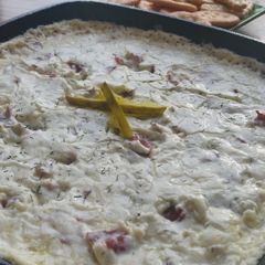 A picture of Hot Chipped Beef Dip.