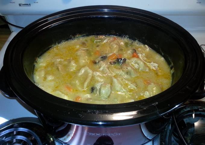 Recipe of Super Quick Homemade Crock Pot Chicken and Drunklins