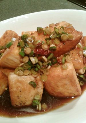 A picture of Simple Time-Saving Salmon Sauté in a Light Sauce.