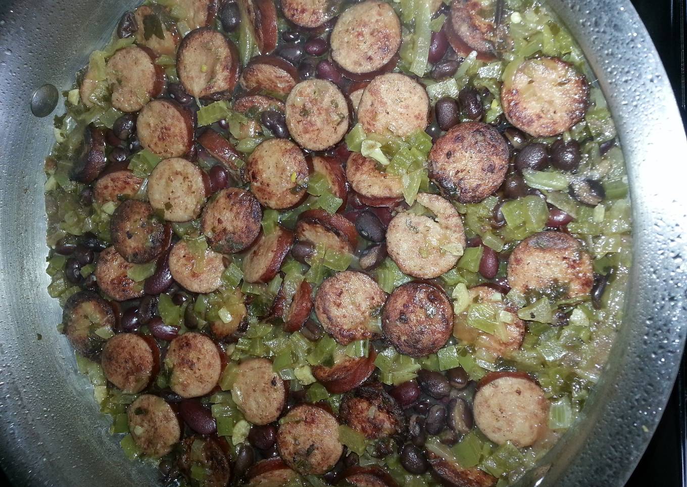 Red Beans & Rice with Kielbasa