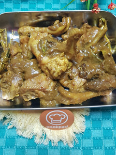 Foto resep Ayam Ungkep Bumbu Kuning