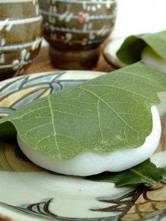 A picture of Easy Kashiwa Mochi.