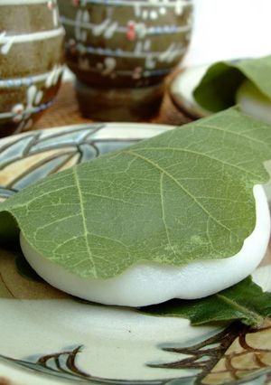A picture of Easy Kashiwa Mochi.