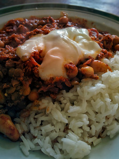 A picture of Red Cabbage Curry.