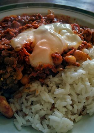 A picture of Red Cabbage Curry.