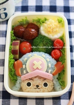 A picture of Chopper (One Piece New World) Character Bento.