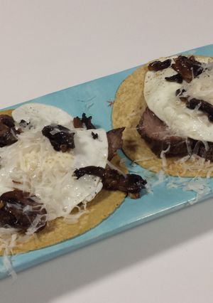 A picture of Steak and Egg Tacos.