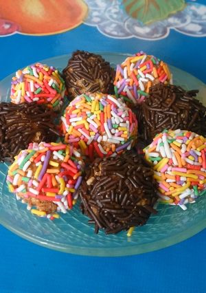 Una foto de Trufas para los peques 🍥