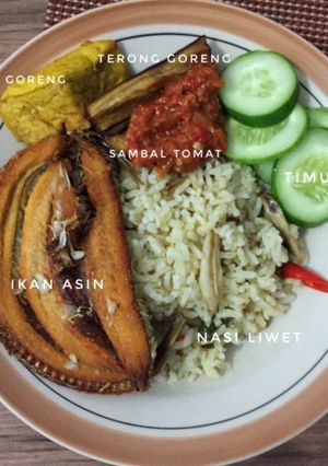 Foto resep Nasi Liwet Ricecooker