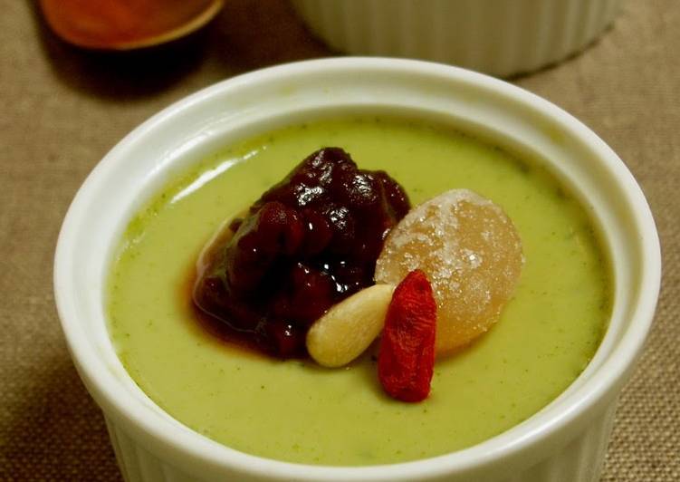 Easy Matcha Pudding