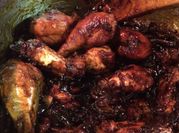 A picture of chicken hoisin sauce