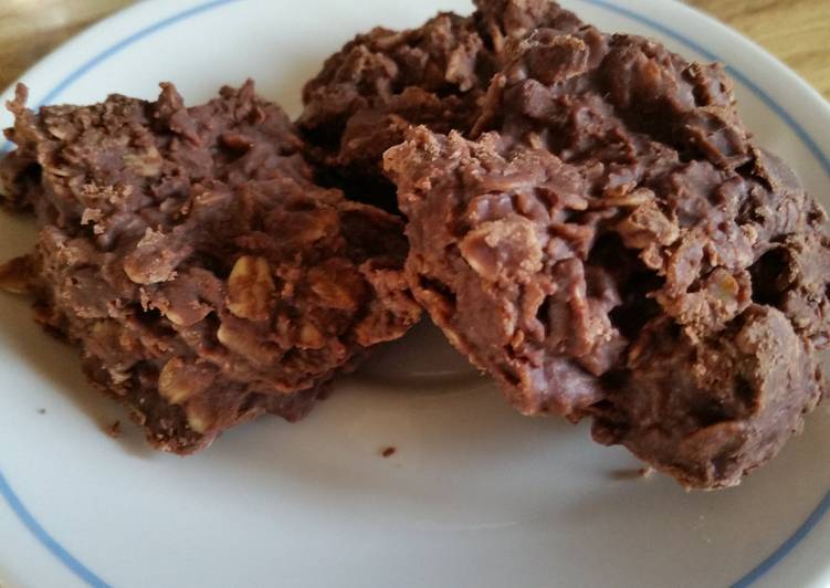 Easiest Way to Make Super Quick Homemade Fudgy no bake cookies