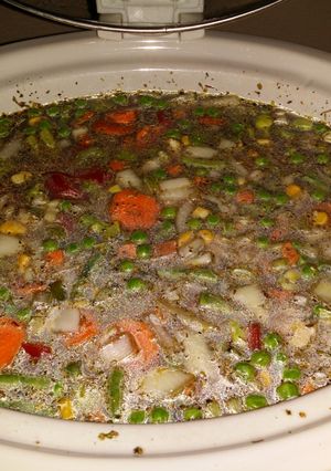 A picture of Papa's Chicken Soup.