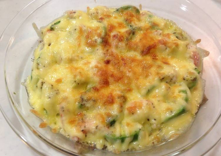 Recipe of Homemade Easy ♪ Shrimp and Avocado Gratin