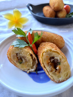 Foto resep Kroket kentang daging lembut