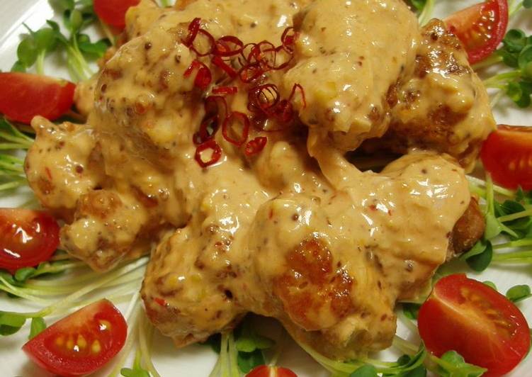 Simple Way to Prepare Perfect Chinese Style Chicken Karaage with Aurora Chili Sauce