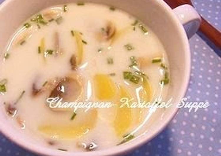 Step-by-Step Guide to Make Speedy Mushroom and Potato Milk Soup