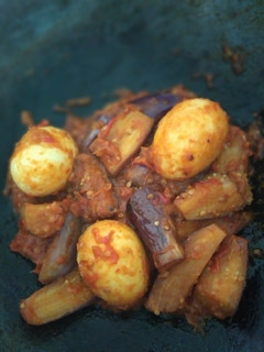 Foto resep Balado terong Dan telor