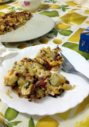 A picture of Loaded Spanish Tortilla.