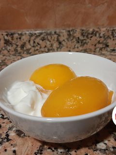 Una foto de Yogur con Melocotón