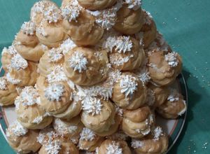 Profitorta 🎂 Profiterol recept fotója