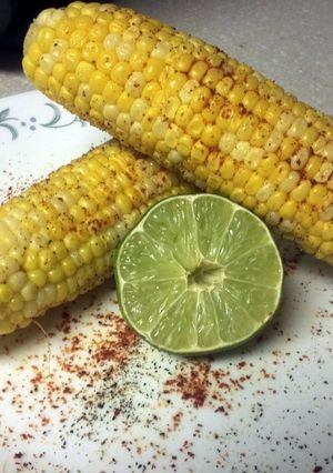 A picture of yummy sweet corn.