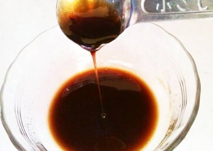 Steps to Make Quick Easy 1 Minute Kuromitsu Black Sugar Syrup