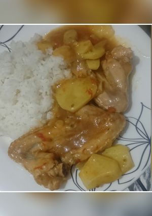 Una foto de Sudado de Alitas De Pollo