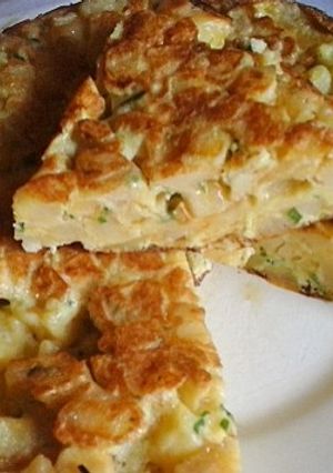 Una foto de Tortilla de papas clásica