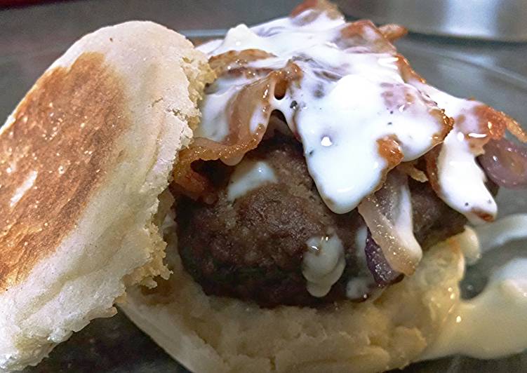 Step-by-Step Guide to Make Super Quick Homemade English Muffin Burger
