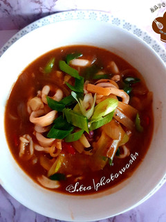 Foto resep Cumi Asam Manis (Squid Sour Sweet sauce(