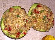 A picture of stuffed jalapeno