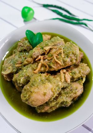Foto resep Ayam Lado Hijau (asli padang)