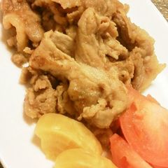 A picture of Salty-Sweet Miso Flavoured Pork Offcuts Stir-Fry.