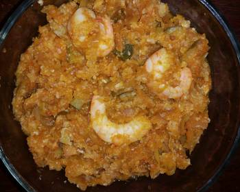 Ultimate Prepare Recipe Shrimp and veggie stew Home Style