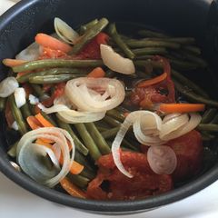 A picture of Green Beans with Olive Oil.