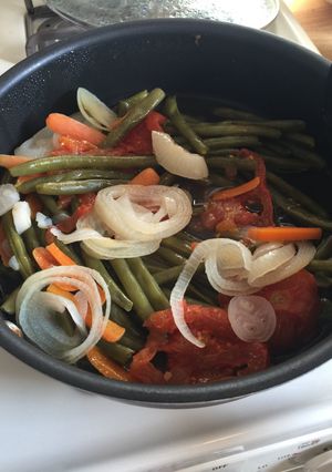 A picture of Green Beans with Olive Oil.