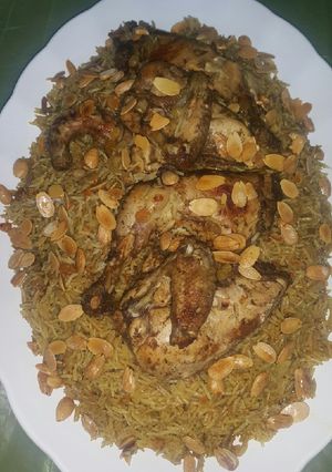 صورة لوصفة أرز بخاري مدخن