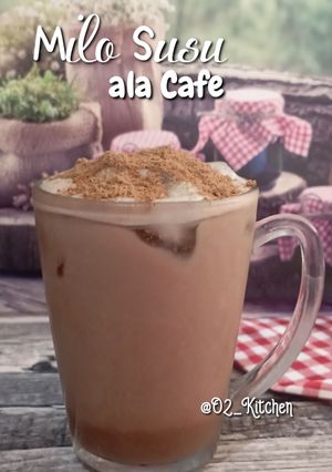 Foto resep #718 Milo Susu ala Cafe
