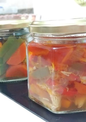 Una foto de Escabeche de verduras