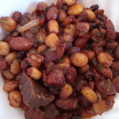A picture of Beef Githeri.