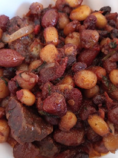 A picture of Beef Githeri.