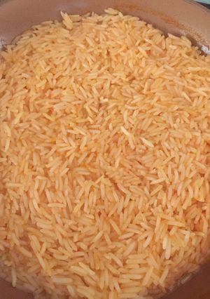 Una foto de Arroz rojo