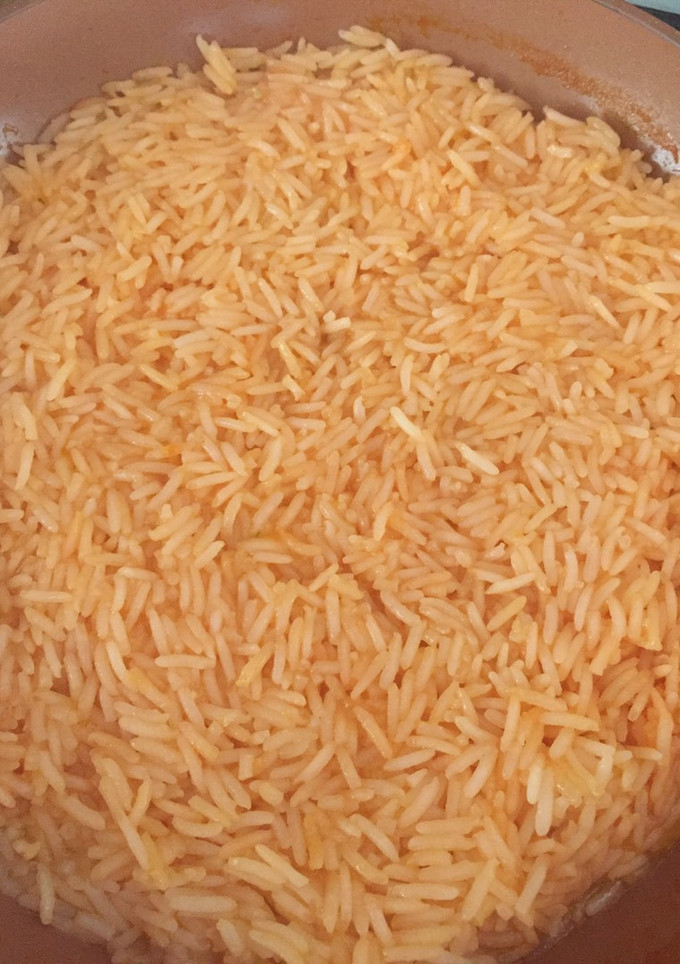 Una foto de Arroz rojo