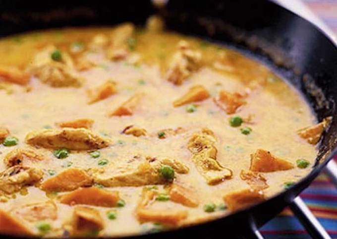 Chicken, Sweet Potato and Coconut Curry