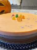 Tarta tres chocolates de Halloween 🎃🧙‍♀️👻🧛🏼‍♀️🍫