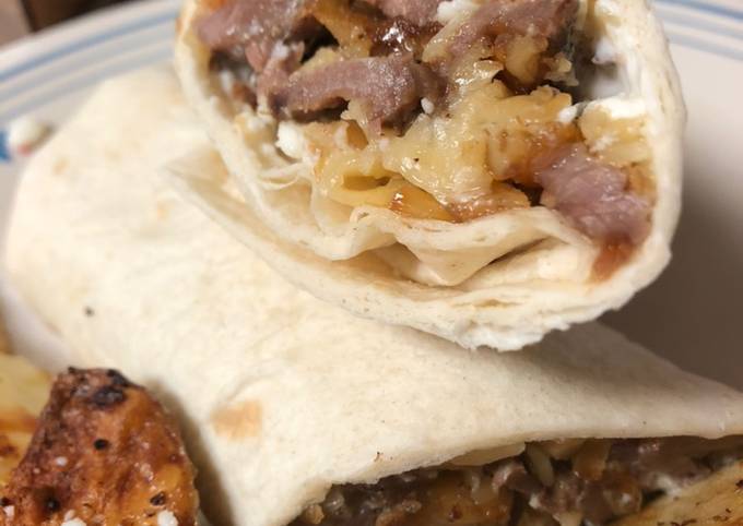 Simple Way to Make Traditional Bartow cheesesteak rollups for Dinner Food