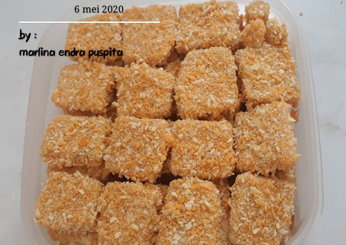 Cara Gampang Menyiapkan Nugget ayam sayur sehat Anti Gagal