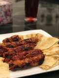 Kebab with Cherries