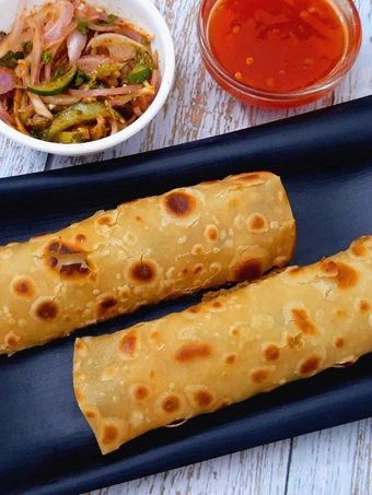 Easy Steps to Make Recipes Crispy Paper Egg Rolls the Delicious Really Delicious.